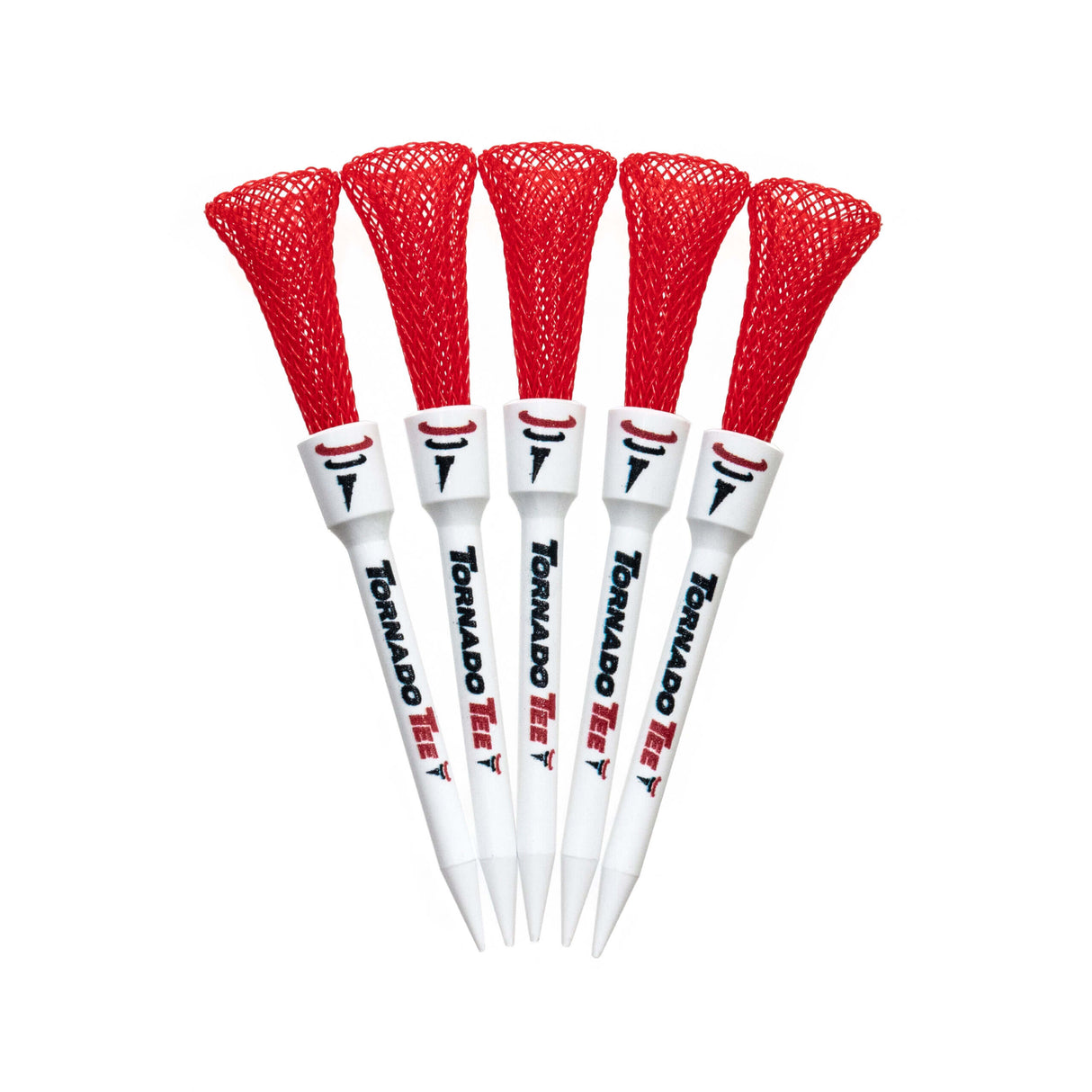 Tornado Tee 3 1/4 5pk - Red