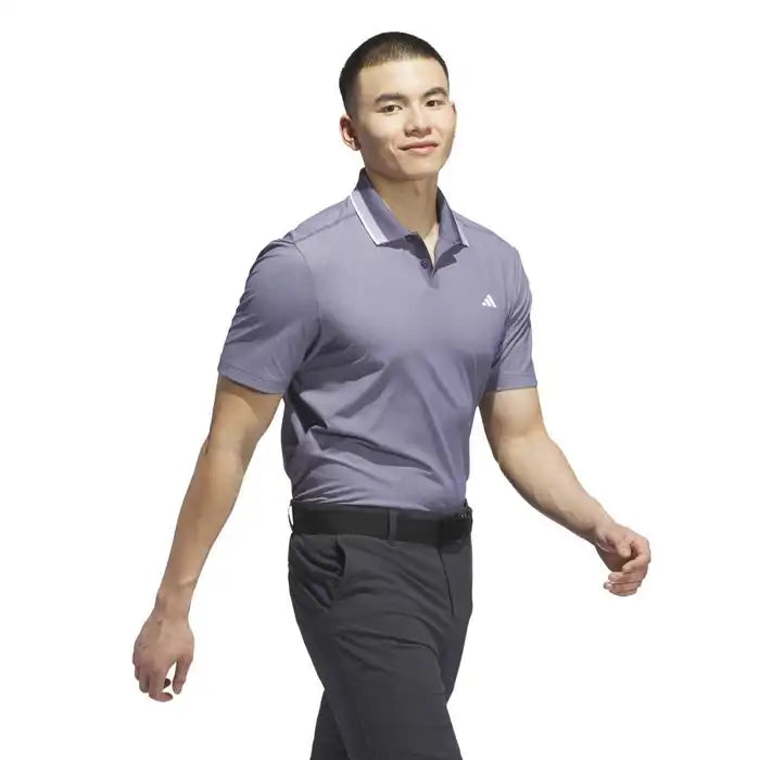 ADIDAS MENS ULTIMATE365 TOUR TWISTKNIT PIQUE POLO