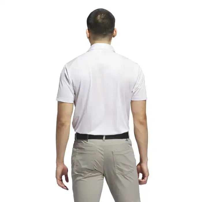 ADIDAS MENS ULTIMATE365 TEXTURED PRINT POLO