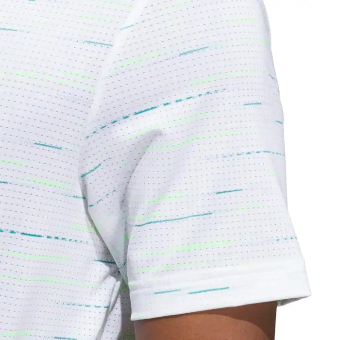 Adidas Ultimate365 Mesh Glimmer Print Polo