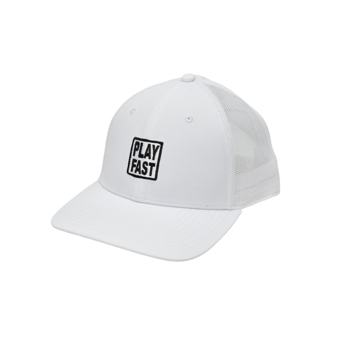 FootJoy Play Fast Trucker Cap - White