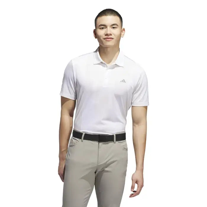 ADIDAS MENS ULTIMATE365 TEXTURED PRINT POLO
