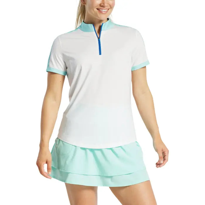 FOOTJOY WOMENS COLOURBLOCK POLO