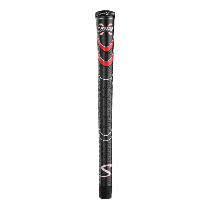 Superstroke Cross Comfort Midsize Grip - Black/Red
