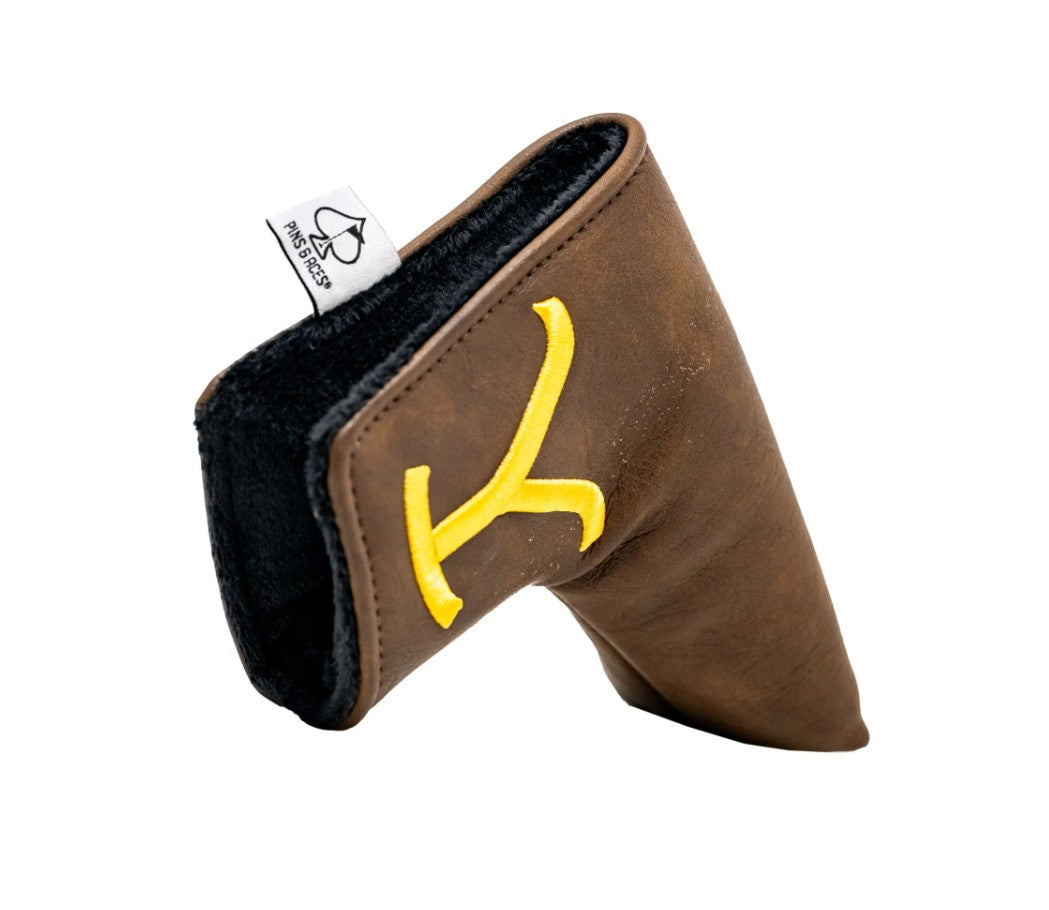 Pins & Aces Yellowstone Blade Putter Cover