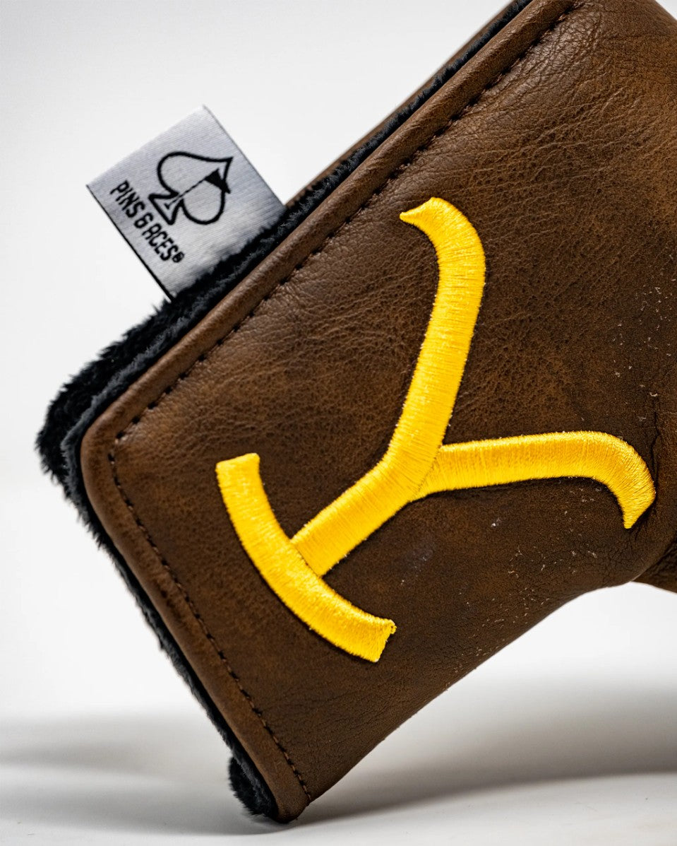 Pins & Aces Yellowstone Blade Putter Cover