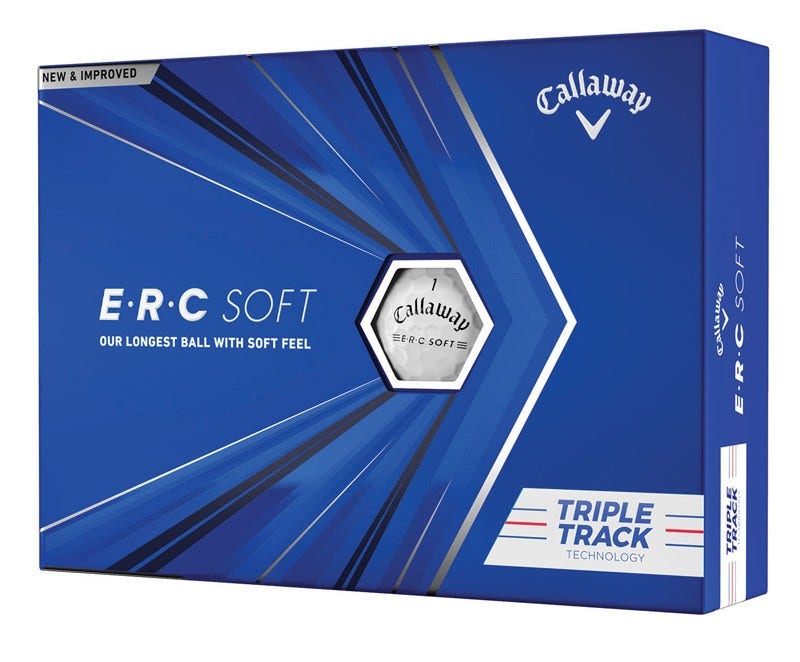 Callaway announces arrival of ERC Soft Golf Ball - Their longest ball with soft feel!