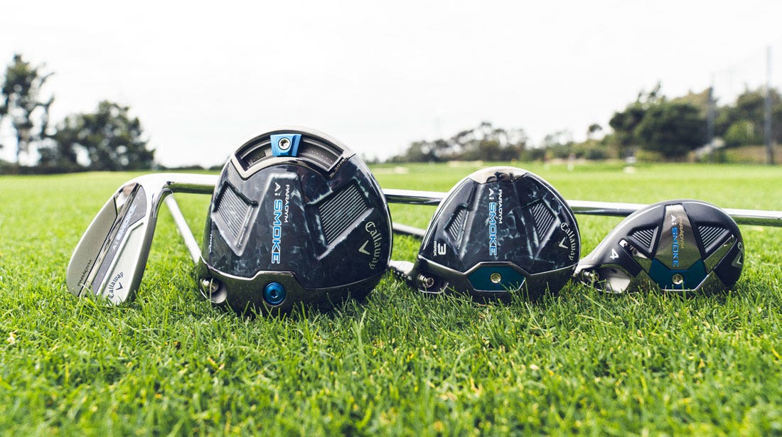 Callaway Paradym Ai Smoke Family of Woods and Irons - Sweeter From Every Spot
