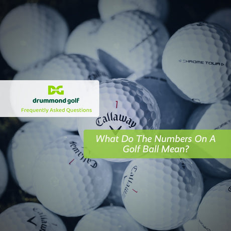 What Do The Numbers On A Golf Ball Mean?