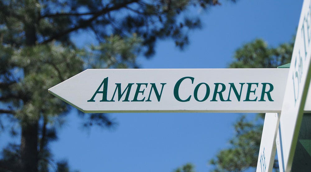 The Masters: Feature Holes...Amen Corner
