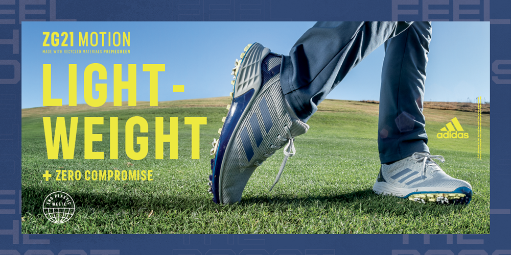 adidas Golf Step Further Ahead of The Game With ZG21 Motion Footwear