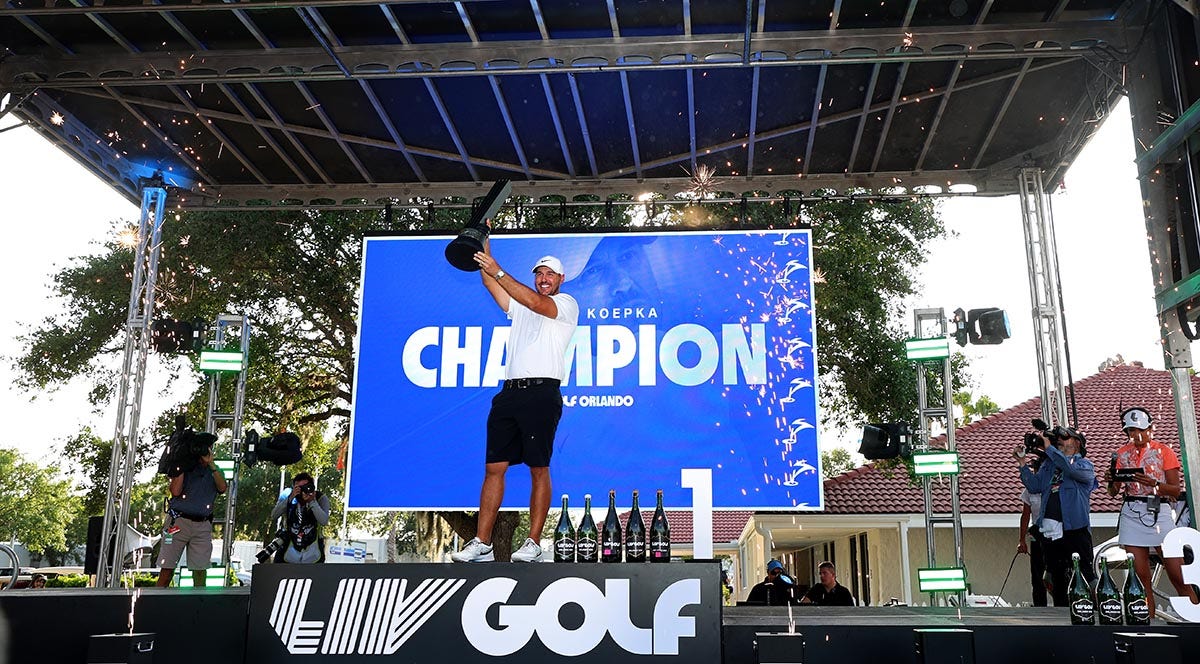 Koepka Makes LIV Golf History