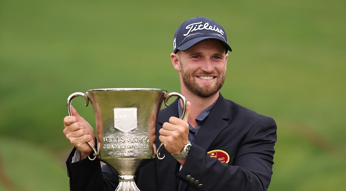 Clark Wins Maiden PGA Tour Title at Wells Fargo