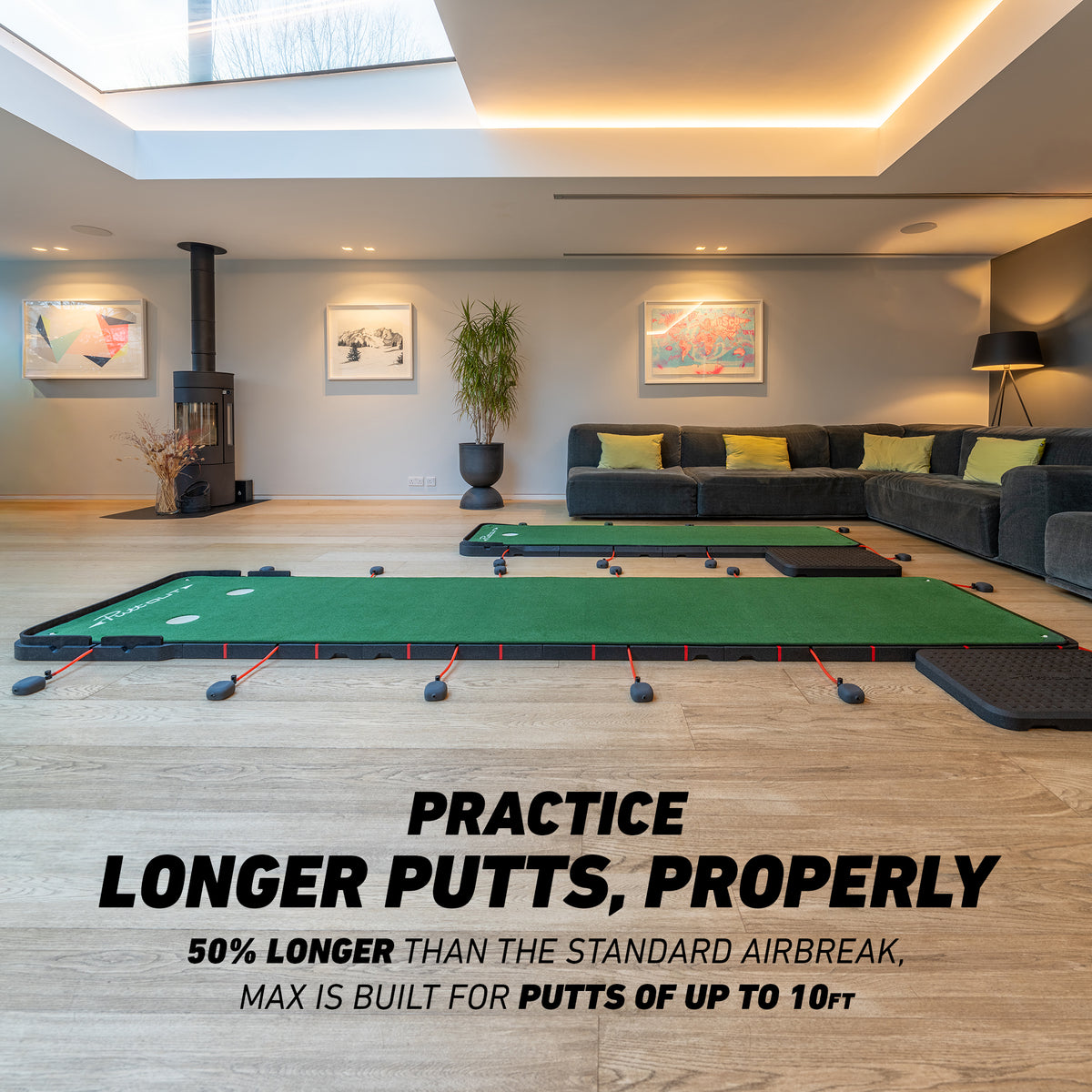 PuttOUT Airbreak Max Putting Mat
