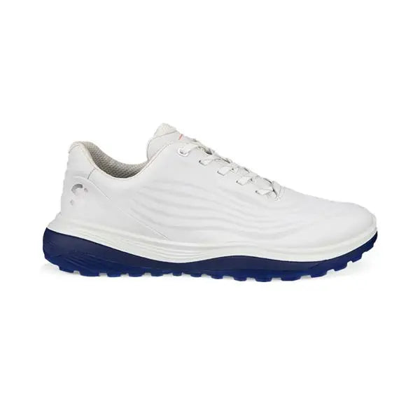 Ecco LT1 Golf Shoe - White/Blue