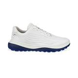 Ecco LT1 Golf Shoe - White/Blue