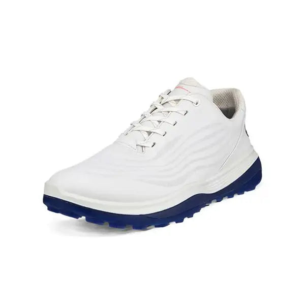 Ecco LT1 Golf Shoe - White/Blue