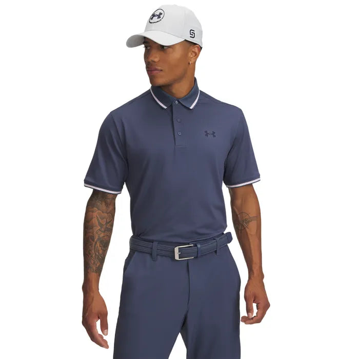 UNDER ARMOUR MENS PLAYOFF 3.0 RIB POLO