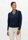 Rohnisch Swing Knitted Long Sleeve Polo