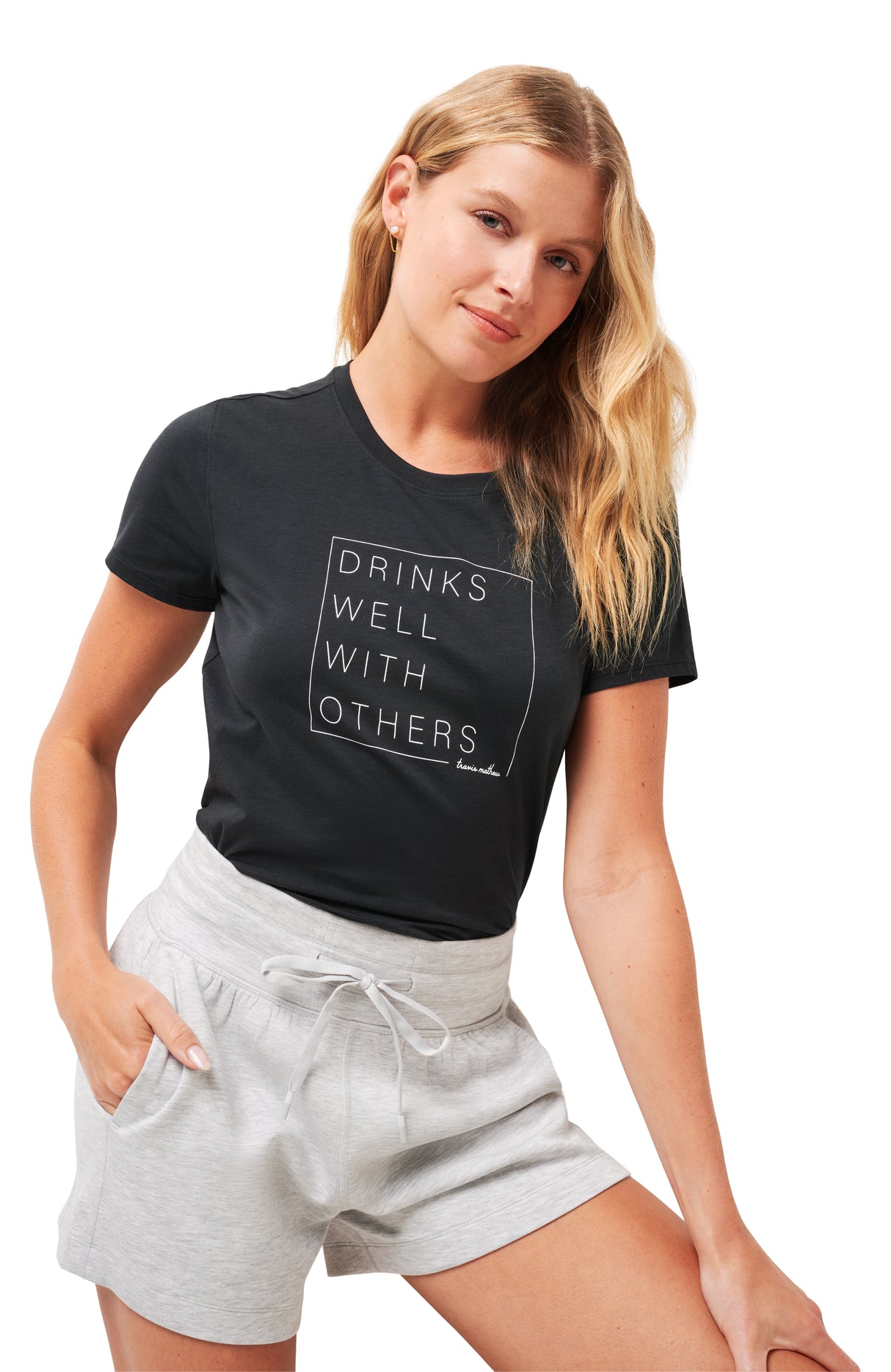 Travis Mathew Day At The Races Ladies T-Shirt