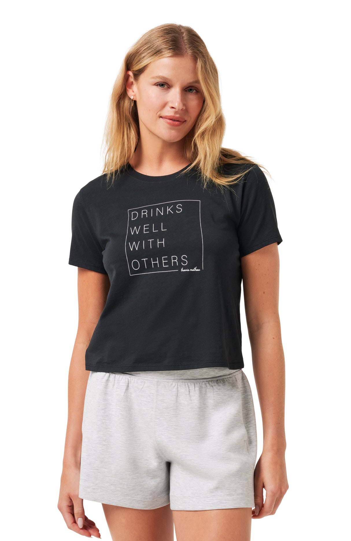 Travis Mathew Day At The Races Ladies T-Shirt