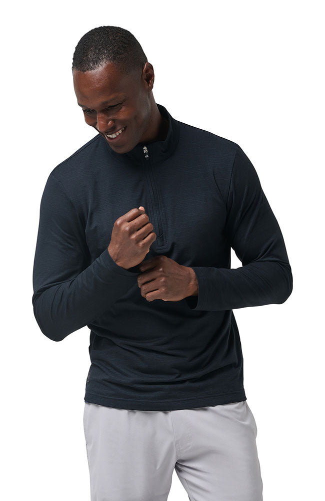 TRAVIS MATHEW MENS THE HEATER 1/4ZIP
