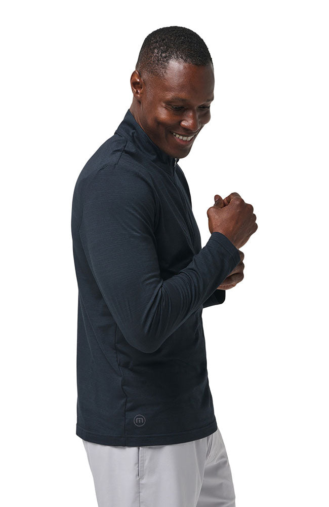 TRAVIS MATHEW MENS THE HEATER 1/4ZIP
