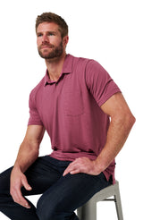 TRAVIS MATHEW MENS CLOUD POLO