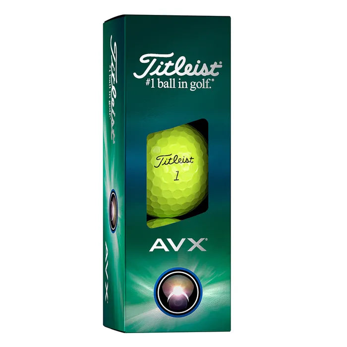 Titleist 2024 AVX Golf Balls - Yellow
