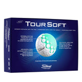 Titleist 2024 Tour Soft Golf Balls - White