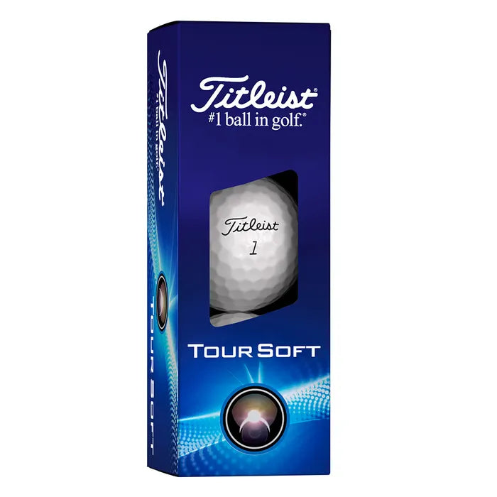 Titleist 2024 Tour Soft Golf Balls - White