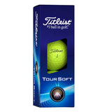 Titleist 2024 Tour Soft Golf Balls - Yellow