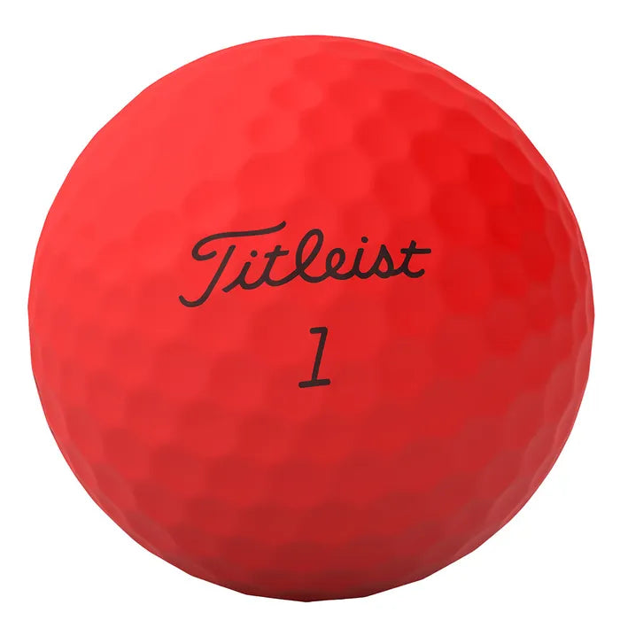 Titleist 2024 Trufeel Golf Balls - Red