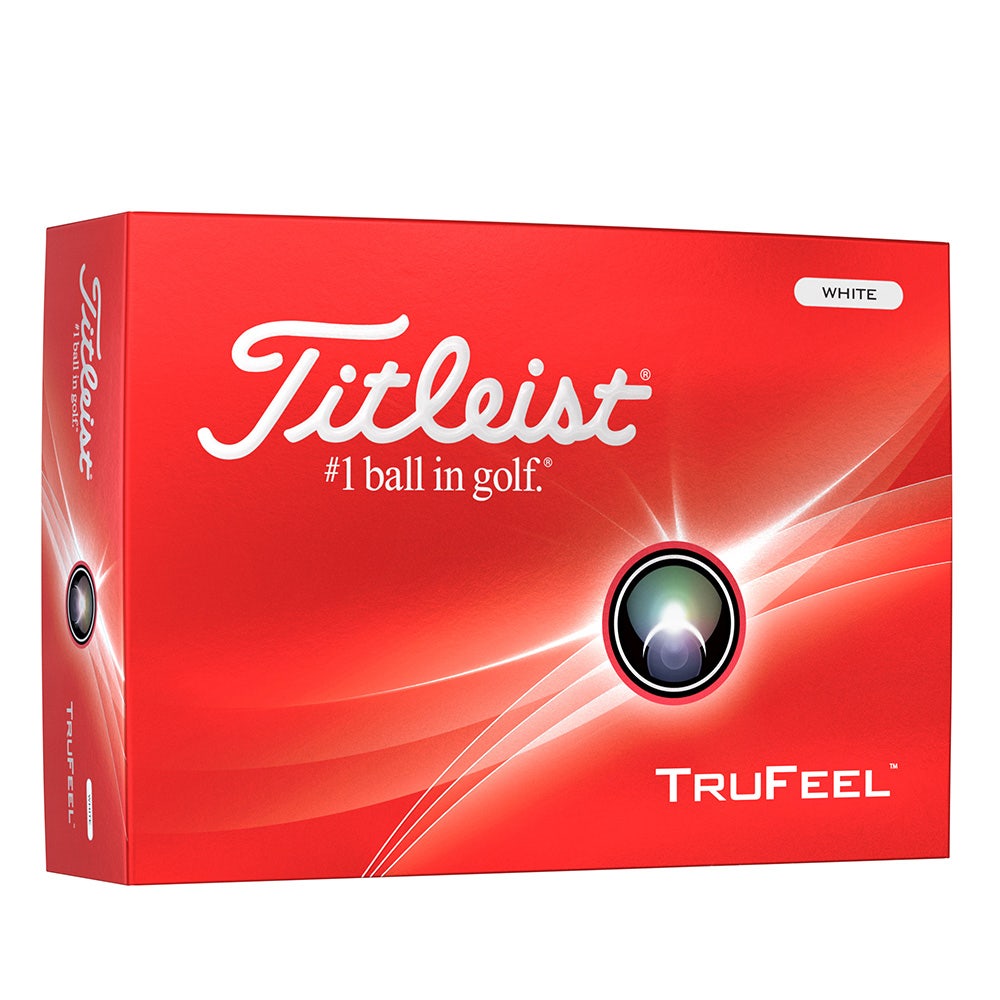 Titleist 2024 Trufeel Golf Balls - White