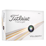 Titleist 2024 Velocity Golf Balls - White
