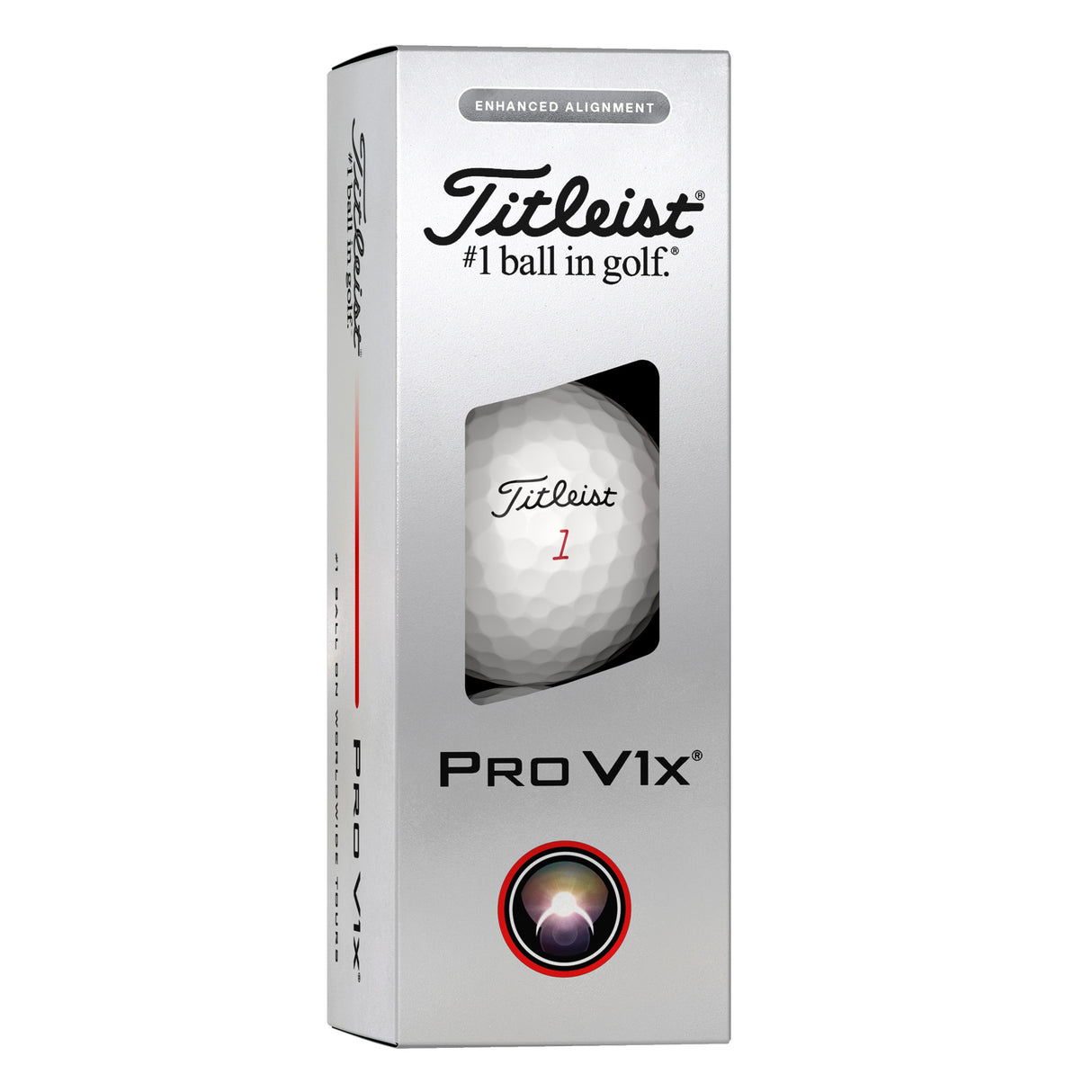 Titleist 2025 Pro V1x Golf Balls 12pk - Enhanced Alignment