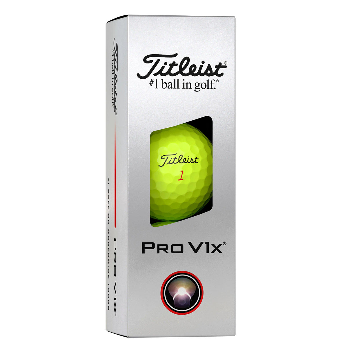 Titleist 2025 Pro V1x 12pk Golf Balls - Yellow