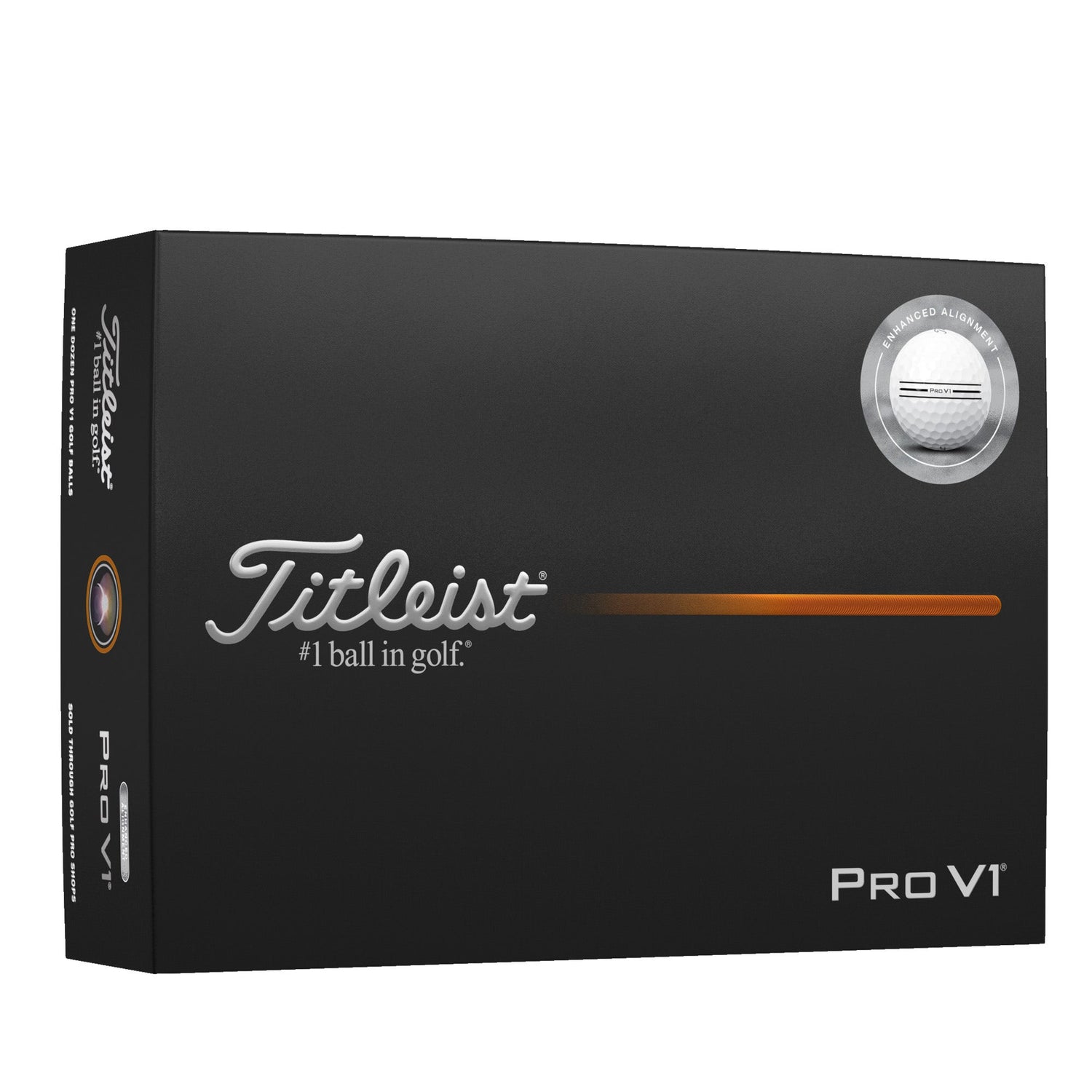 Titleist 2025 Pro V1 Golf Balls 12pk - Enhanced Alignment
