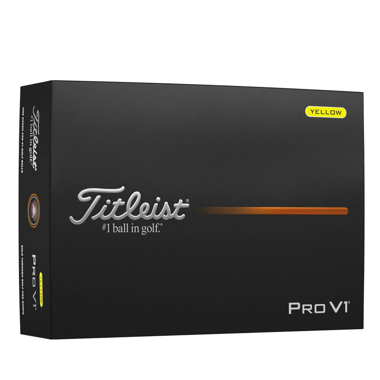 Titleist 2025 Pro V1 Golf Balls 12pk - Yellow