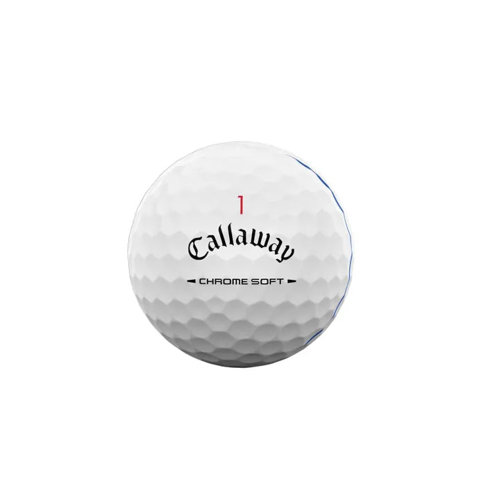 Callaway 2026 Chrome Soft Triple Track Golf Balls 12pk - White