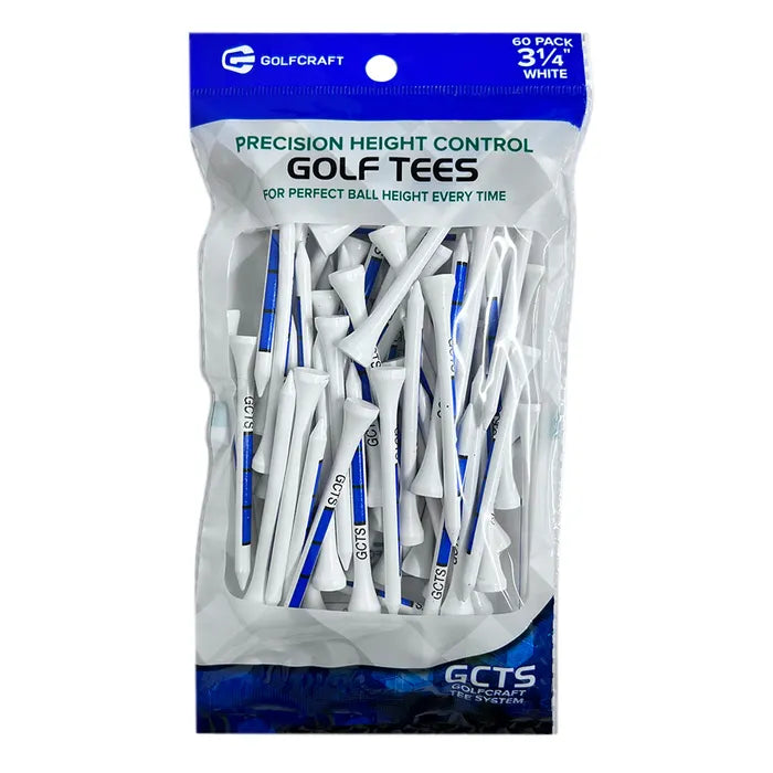 Golf Craft Tee System 3 1/4" Golf Tees - 60 pack