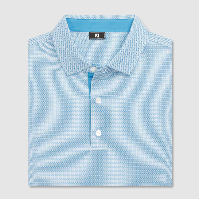 Footjoy Mens Tee Geo Print Polo