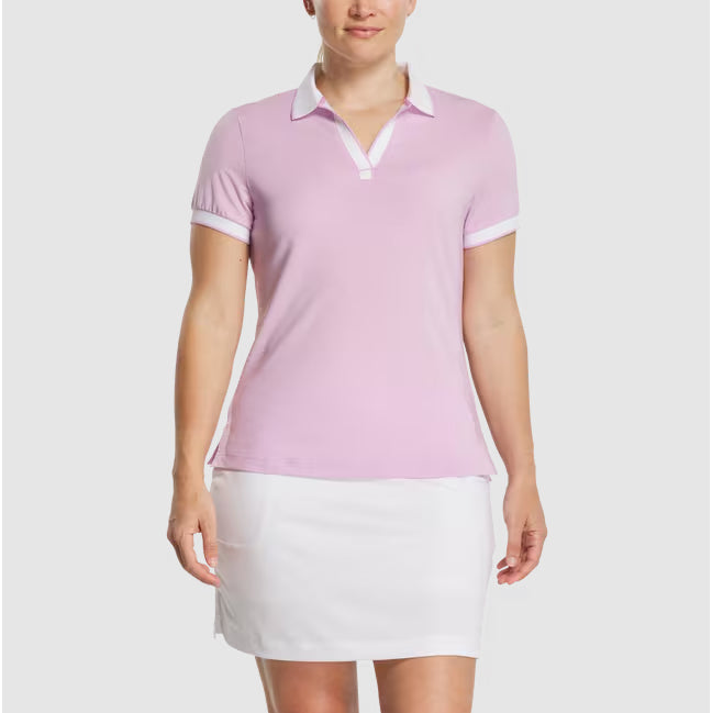 Footjoy Womens Notch V-Neck Polo