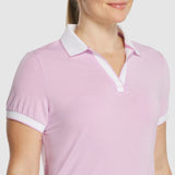 Footjoy Womens Notch V-Neck Polo