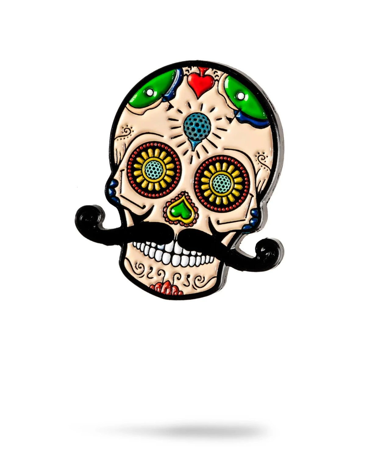Pins & Aces Ball Marker - Sugar Skull