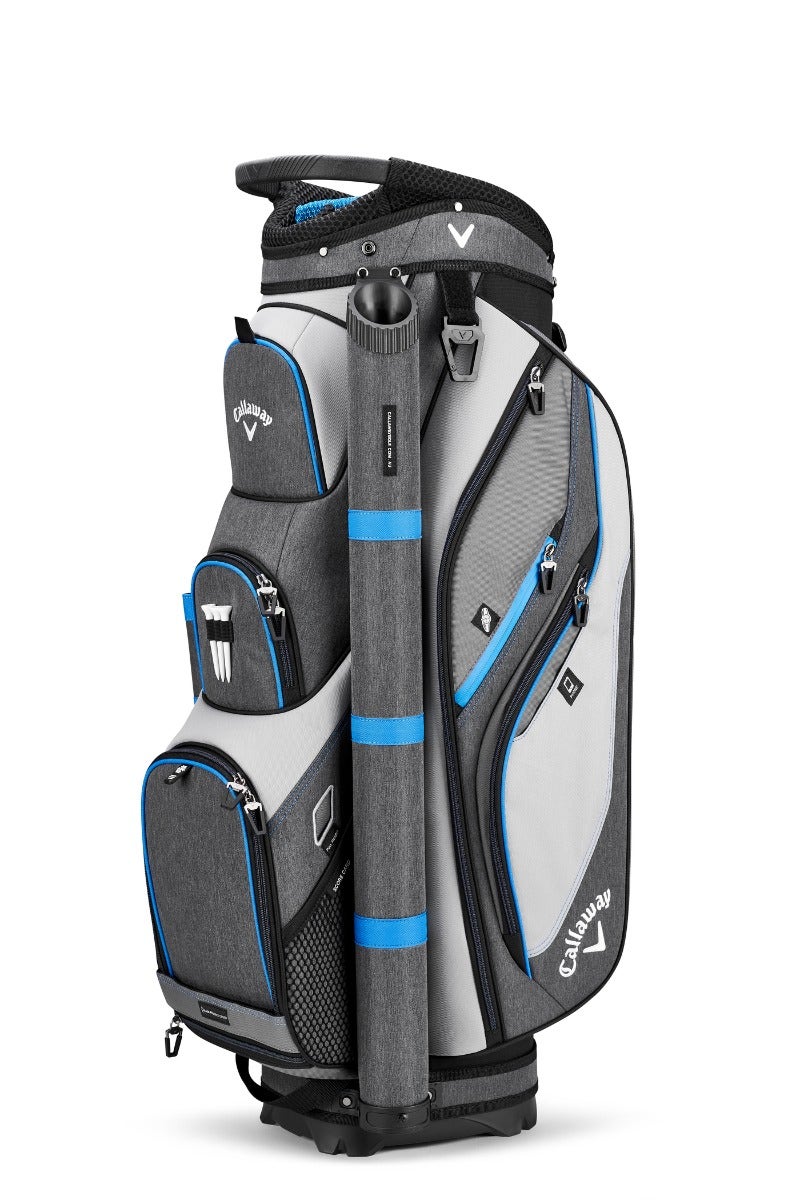 Callaway Forrester 2.0 Cart Bag 19 - Silver/Titanium/Royal