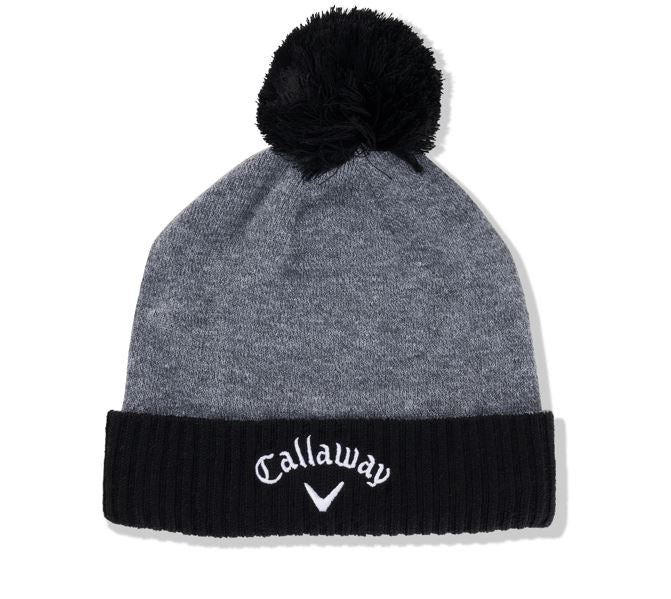 Callaway 2023 Tour Authentic Beanie - Dark Grey/Black