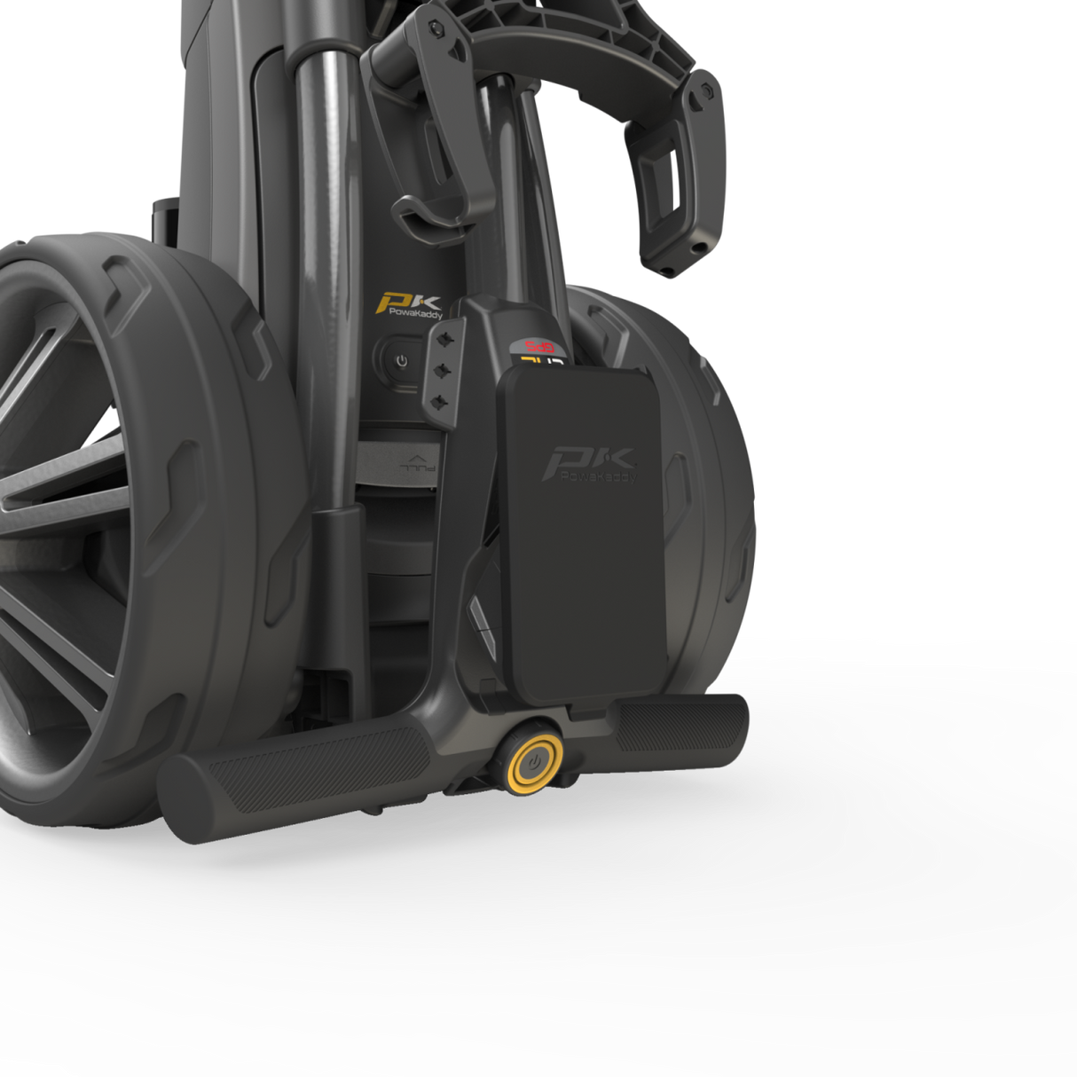 Powakaddy CT12 EBS GPS Standard Lithium Buggy - Gun Metal