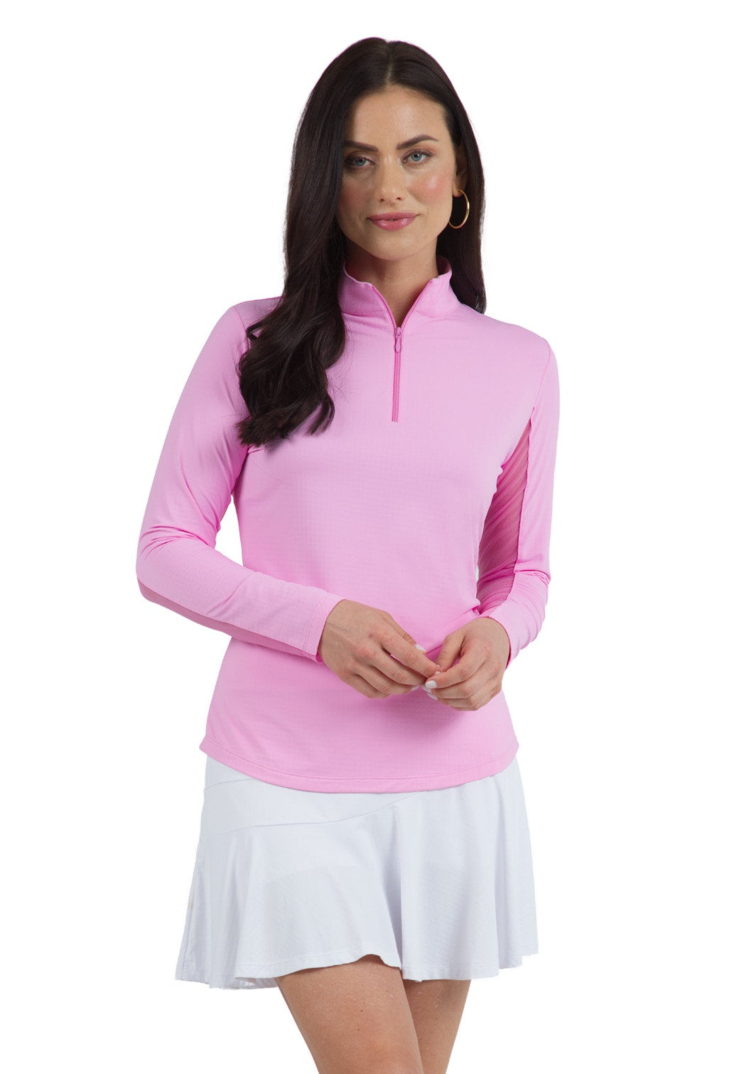 Ibkul Long Sleeve Icefil Solid Mock