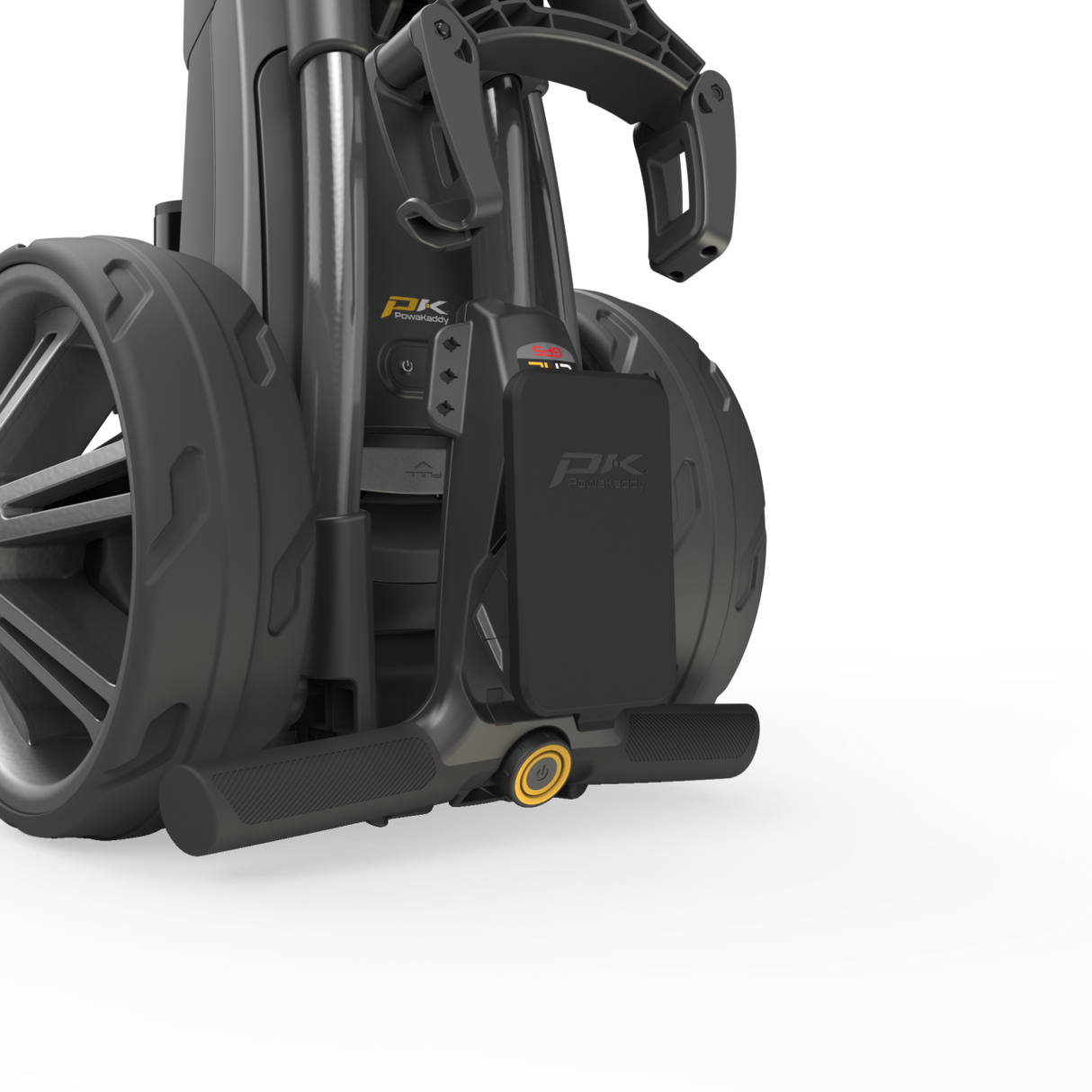 Powakaddy CT12 EBS GPS Extended Lithium Buggy - Gun Metal